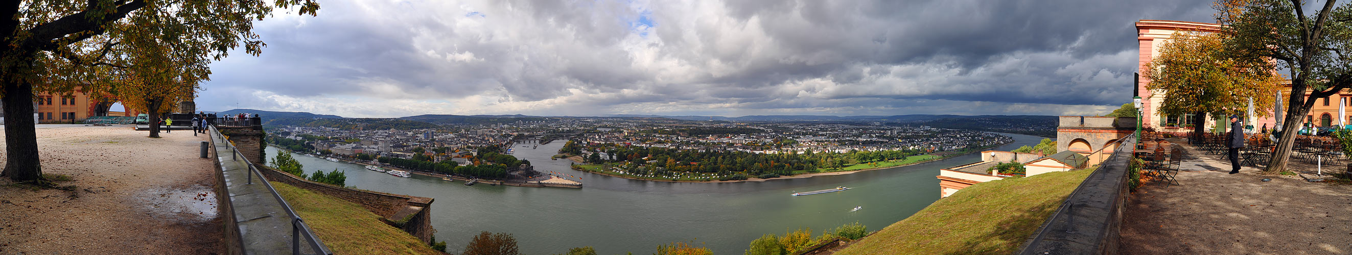 Panorama: Deutsches Eck