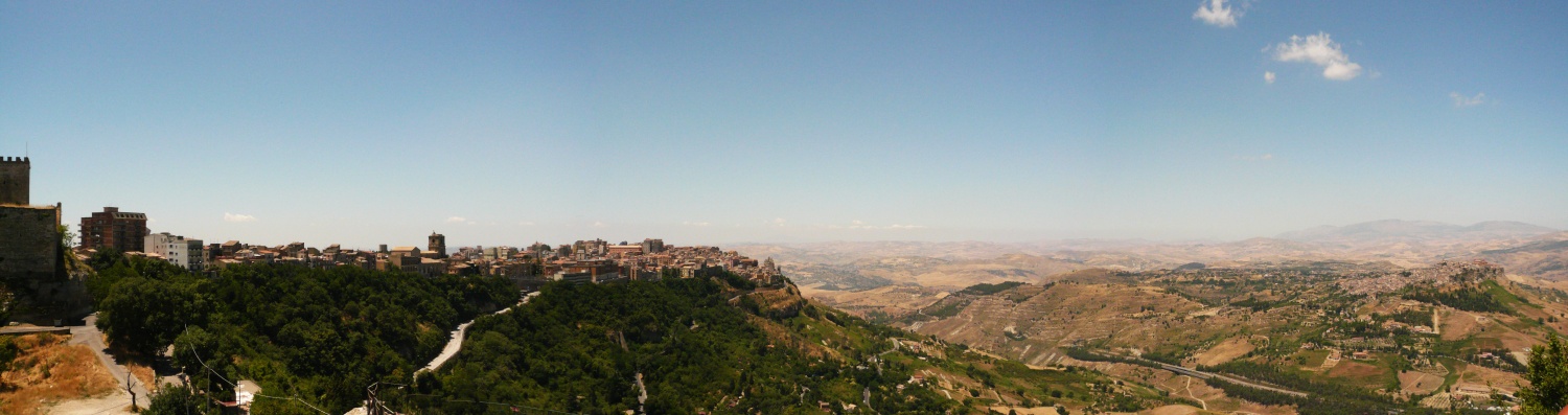 Panorama di Enna