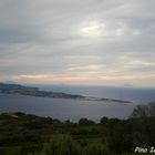 panorama di Messina - Ganzirri con le Isole Eolie da cornice visti dalla Calabria meridionale