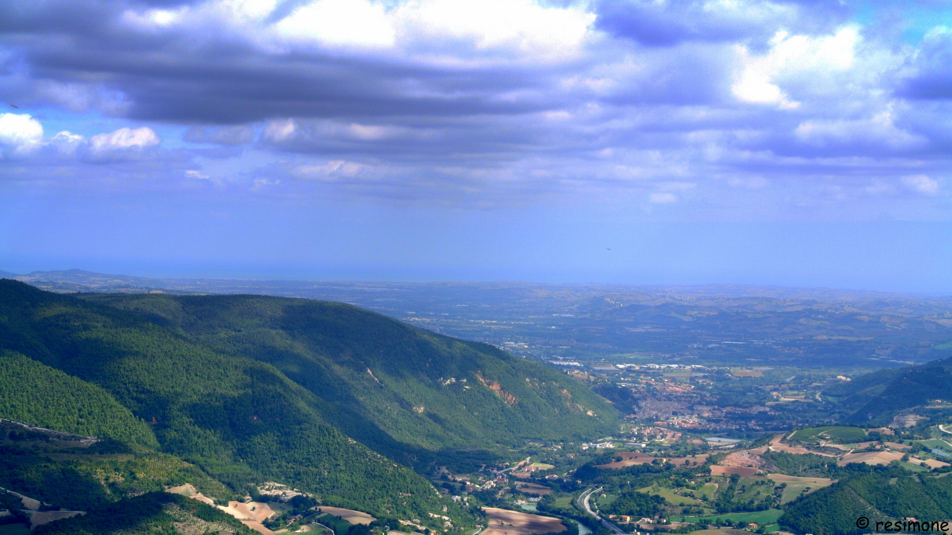 panorama di montagna