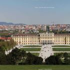 Panorama di Vienna da Schönbrunn