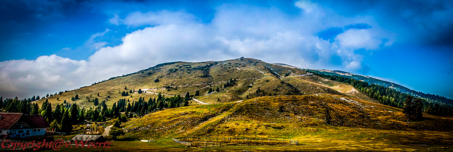 Panorama Dobratsch in Kärnten