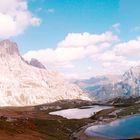 Panorama Drei Zinnen Hüte