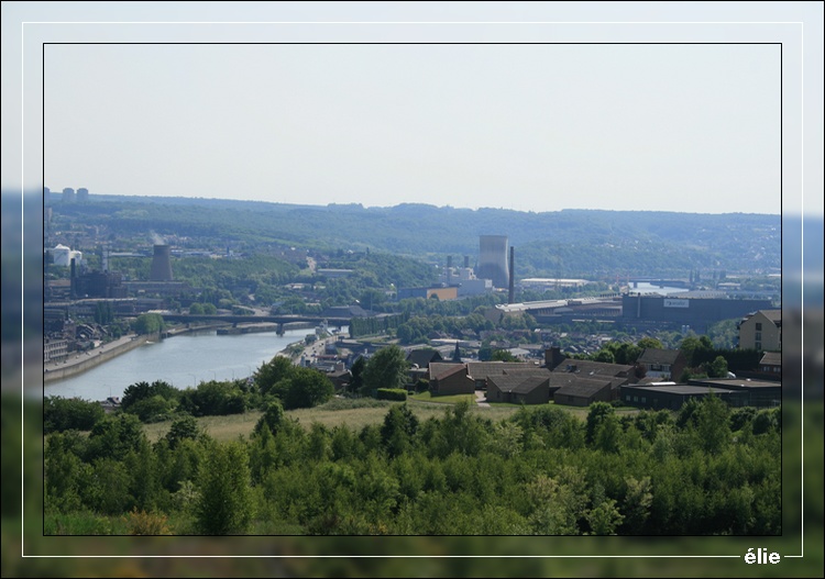 Panorama du Gosson 2 vue sur Meuse