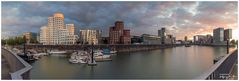 Panorama Düsseldorf Medienhafen