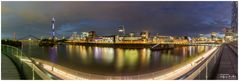 Panorama Düsseldorf Medienhafen