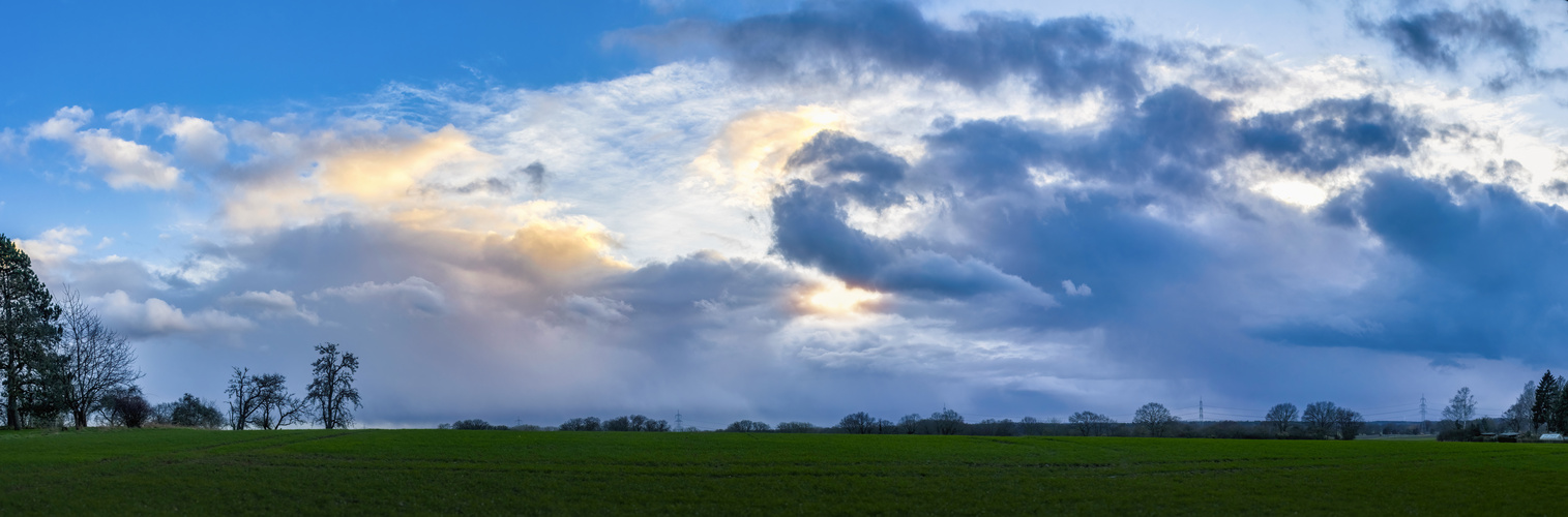 Panorama einer Sturmfront