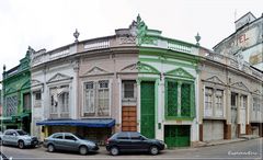 Panorama eines Altstadt-Ensembles in Manaus........