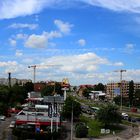 Panorama eines Industrie- und Gewerbegebietes in Wroclaw ( Breslau )