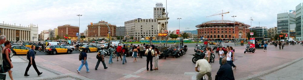 Panorama en Barcelona