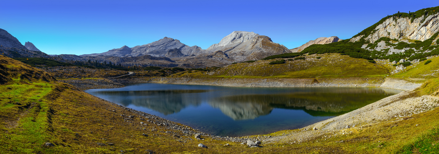 Panorama-Fanes Naturpak-Süd Tirol-Lago di Limo-Dolomiten