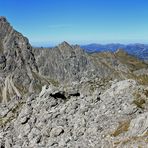 Panorama Fiderescharte nach Nordwesten!