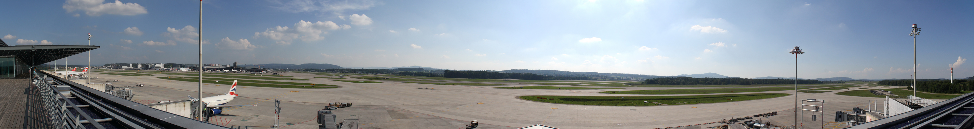 Panorama Flughafen