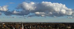 Panorama-Föhn-Blick vom Dachauer Schloss