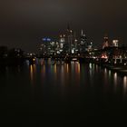 Panorama Frankfurt in der Nacht