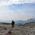 panorama : Franz Kostner Hütte im Ostteil der Sellagruppe