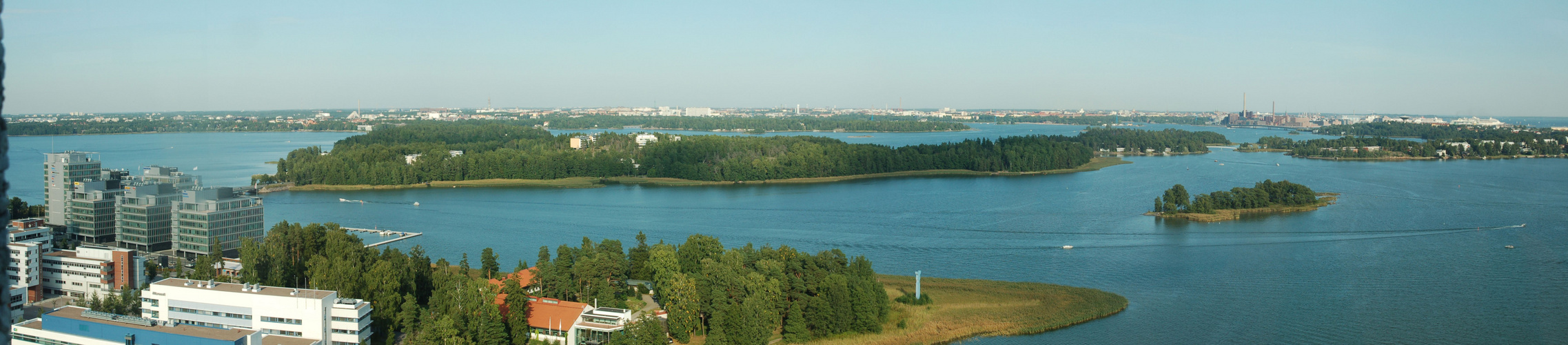 Panorama from Keilaniemi