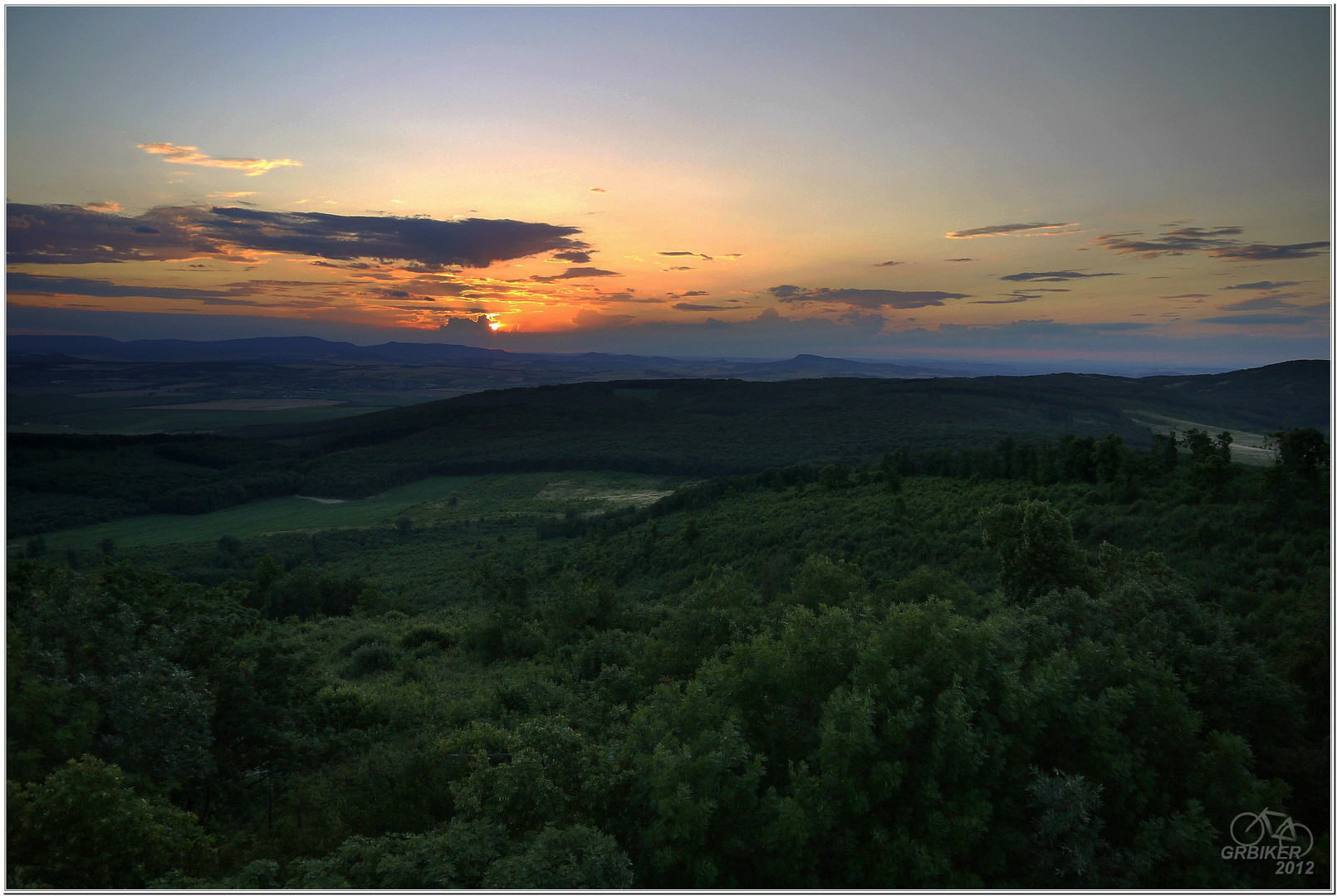 Panorama from the tower