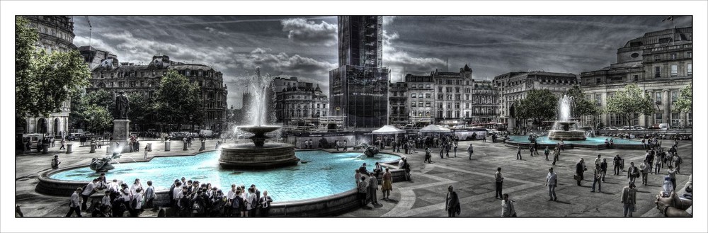 Panorama from Trafalgar Square