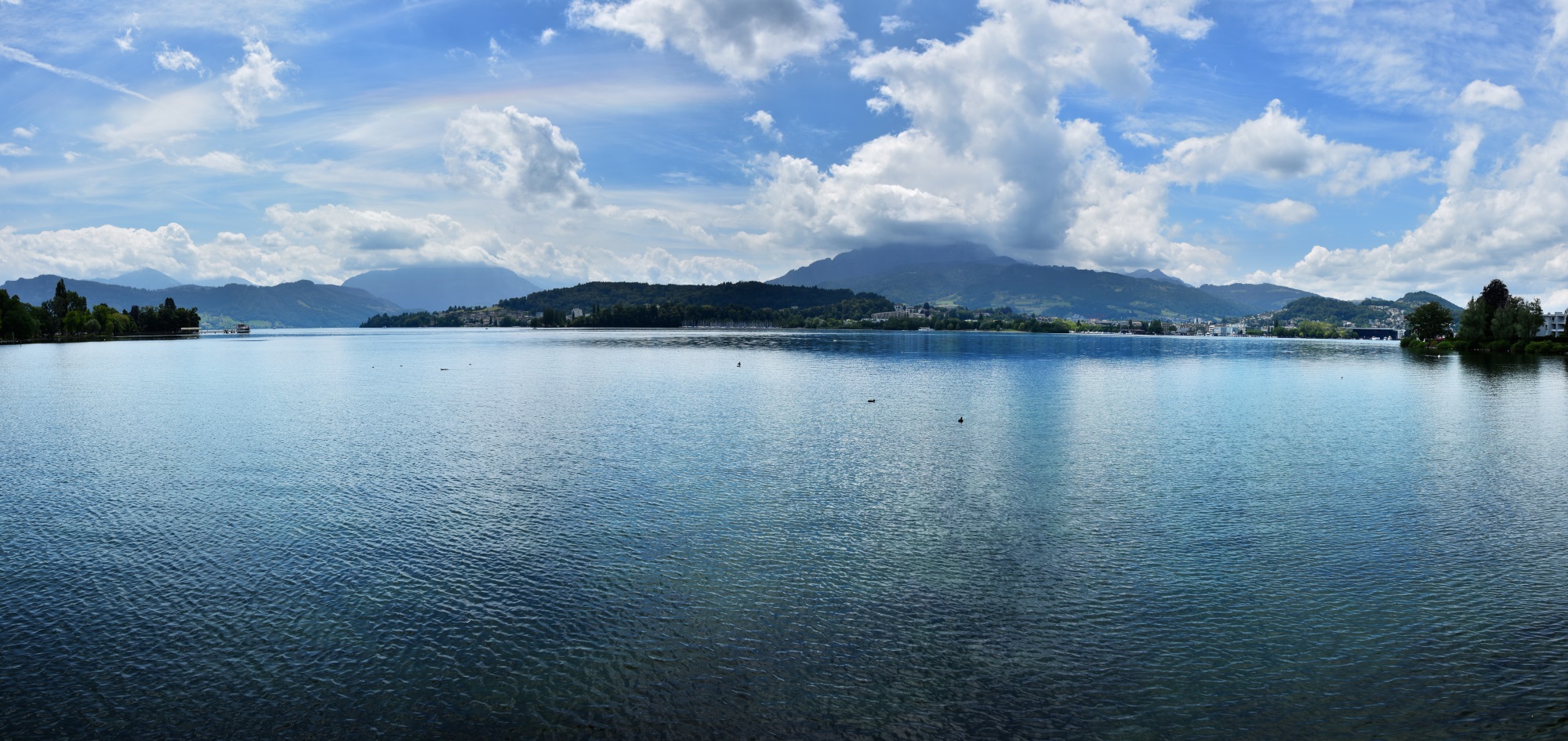 Panorama - General Guisan-Quai, Luzern, Schweiz