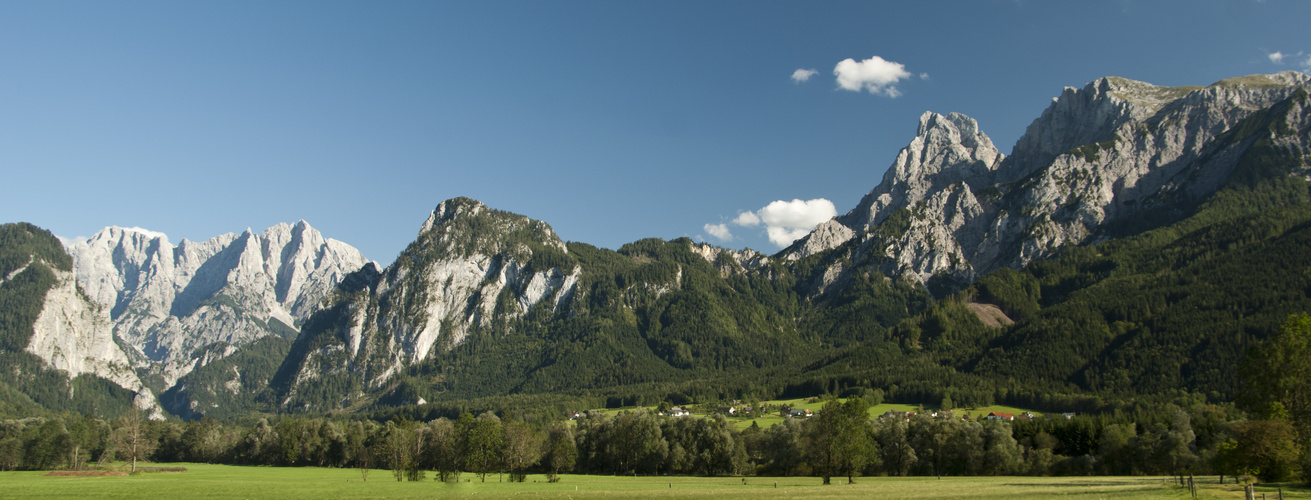 Panorama Gesäuseeingang