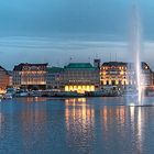 Panorama gesamte Binnenalster