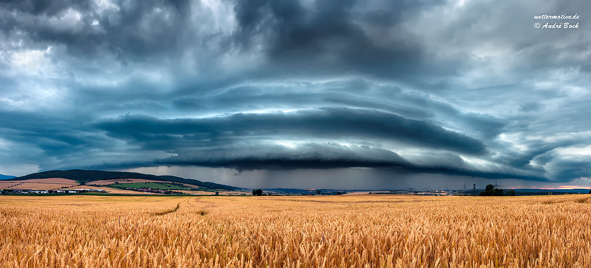 Panorama Gewitterfront