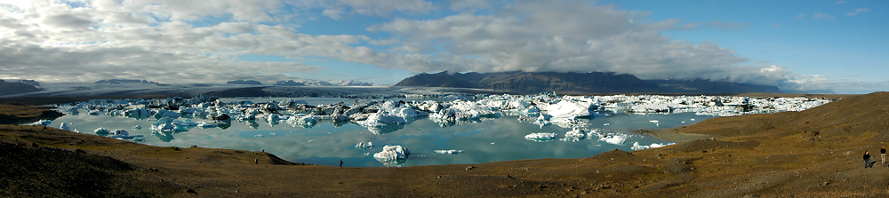 Panorama Gletscherlagune