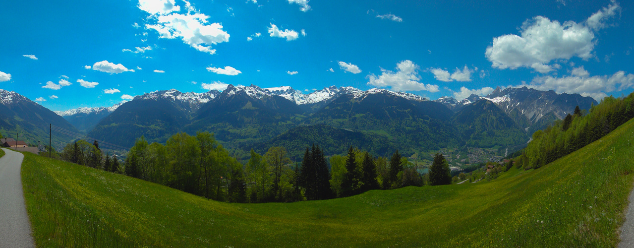 Panorama Golm Bartholomäberg