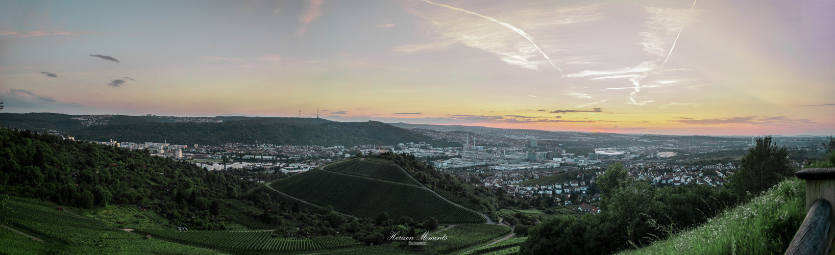 Panorama Grabkapelle Stuttgart