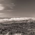 Panorama Gran Canaria mit Tiede auf Teneriffa