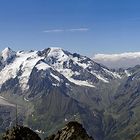 Panorama Grand Combin - Montblanc