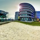 Panorama Hafen Duisburg HDR