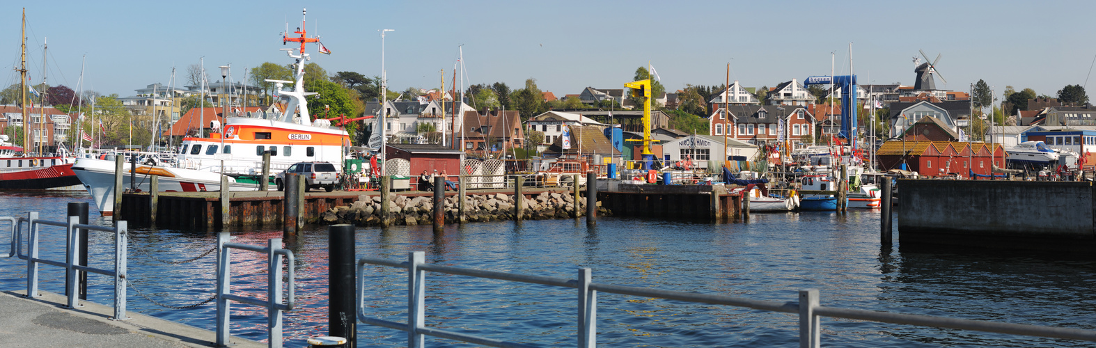 Panorama Hafen Laboe