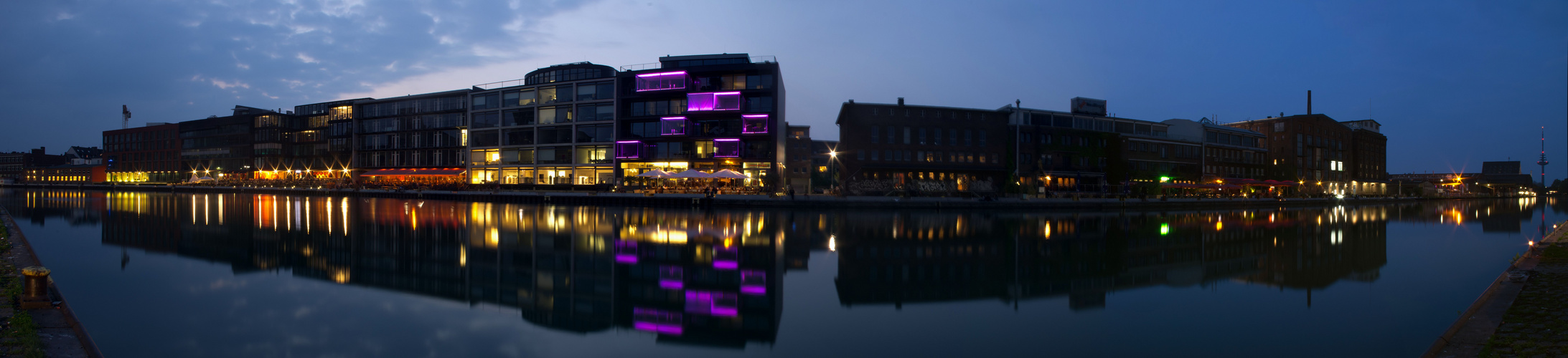 Panorama - Hafen Münster