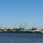 Panorama: Hafen von Kleipeda