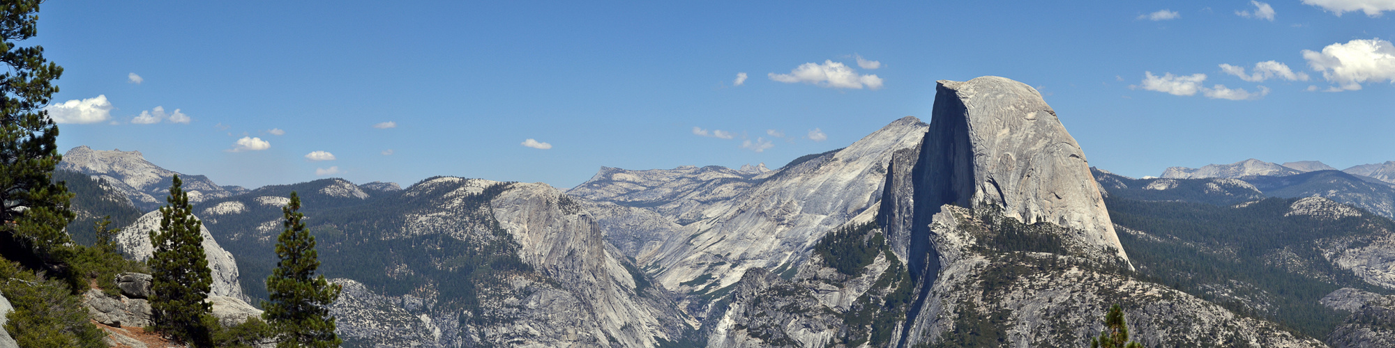 Panorama Half Dome