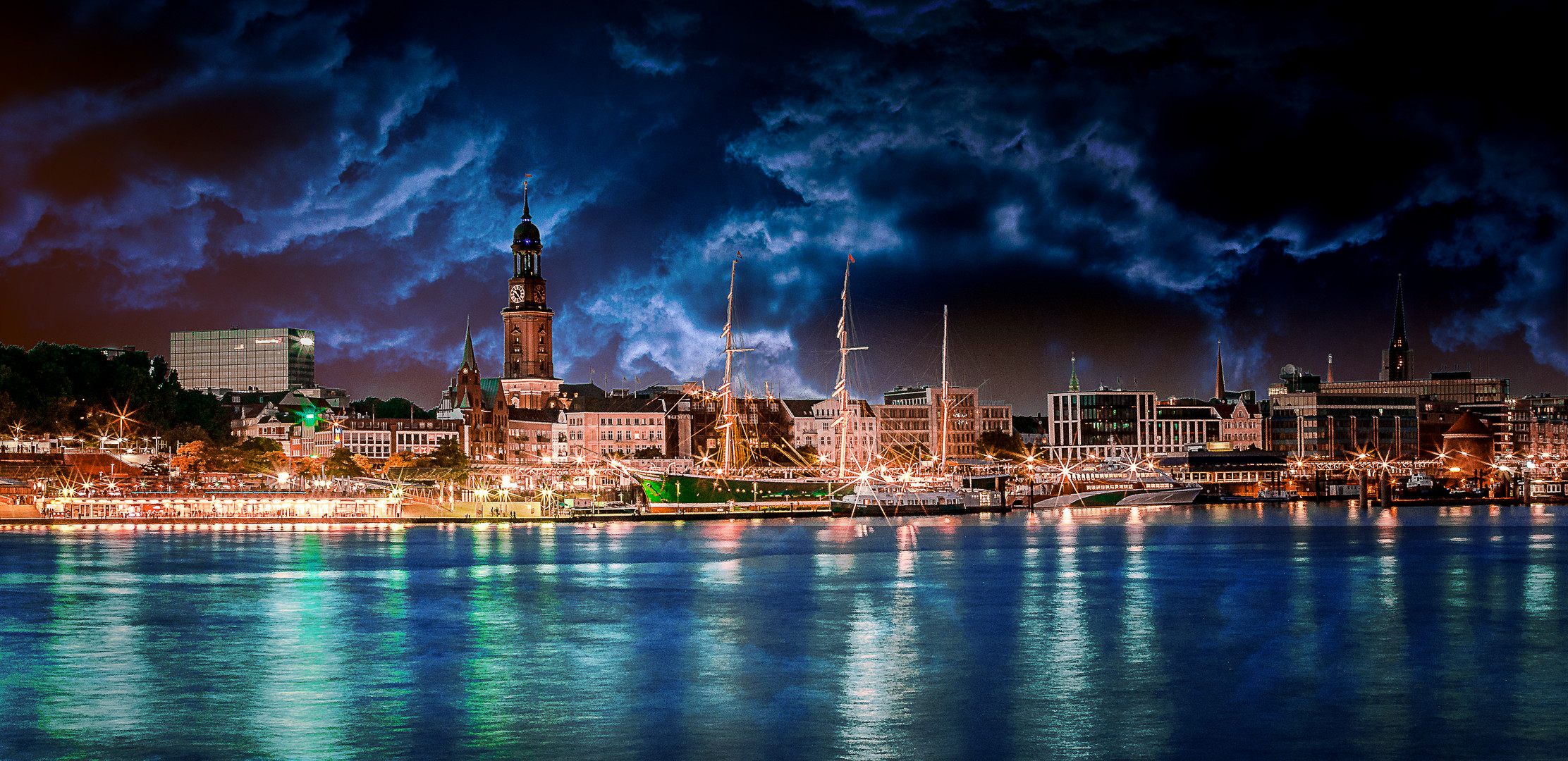 Panorama Hamburg 02 Foto Bild Deutschland Europe Hamburg Bilder Auf Fotocommunity