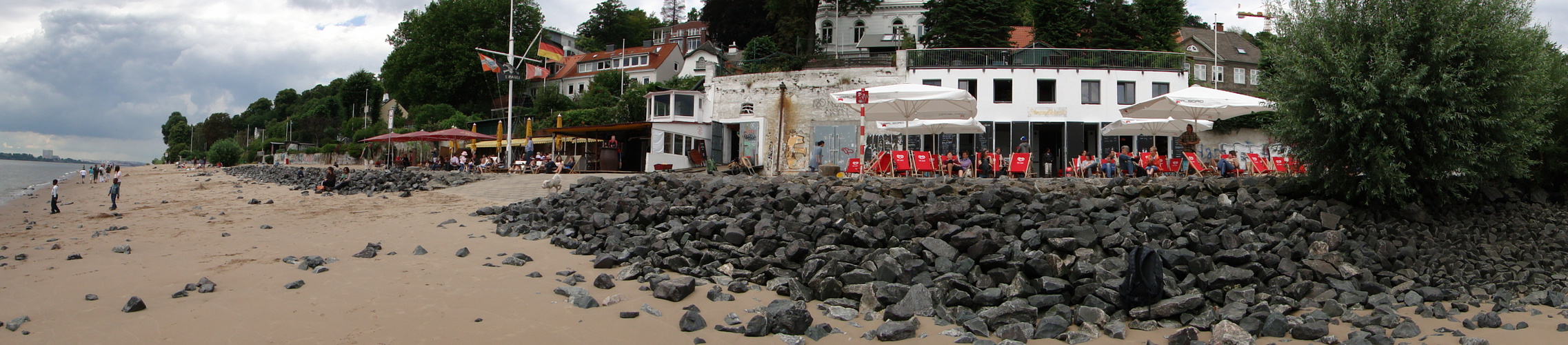 Panorama - Hamburg Blankenese (Strandperle)