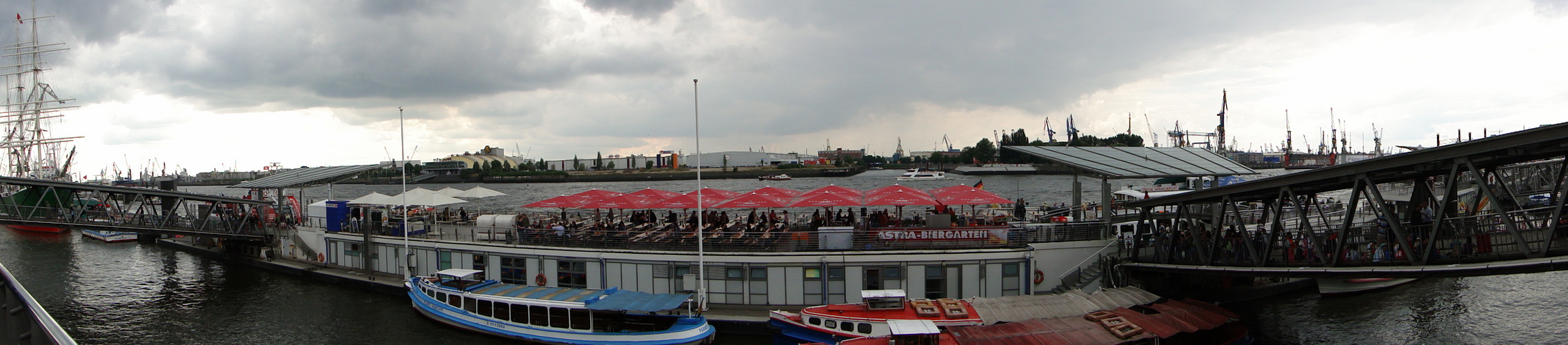 Panorama - Hamburger Hafen