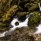 Panorama Hinanger Wasserfälle