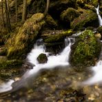 Panorama Hinanger Wasserfälle