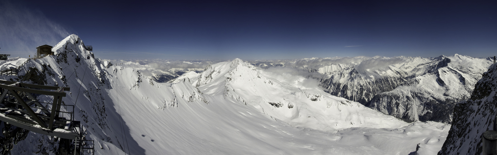 Panorama Hintertuxer Gletscher