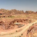 Panorama Hoch über Petra Jordanien