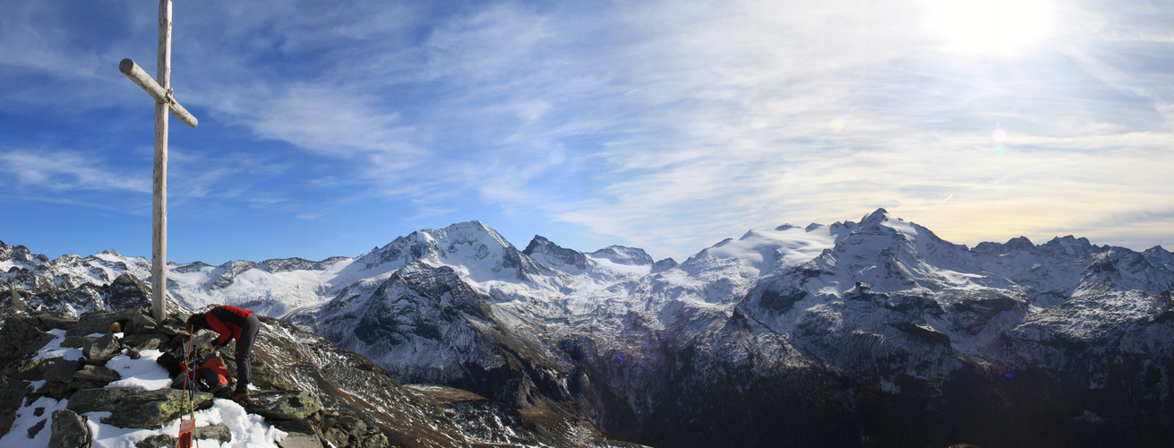 Panorama Hochgall & Wildgall