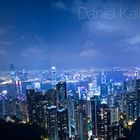 Panorama Hong Kong bei Nacht