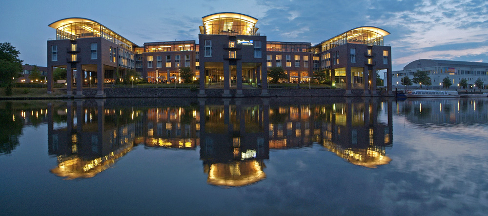 Panorama, Hotel Radisson, Lübeck