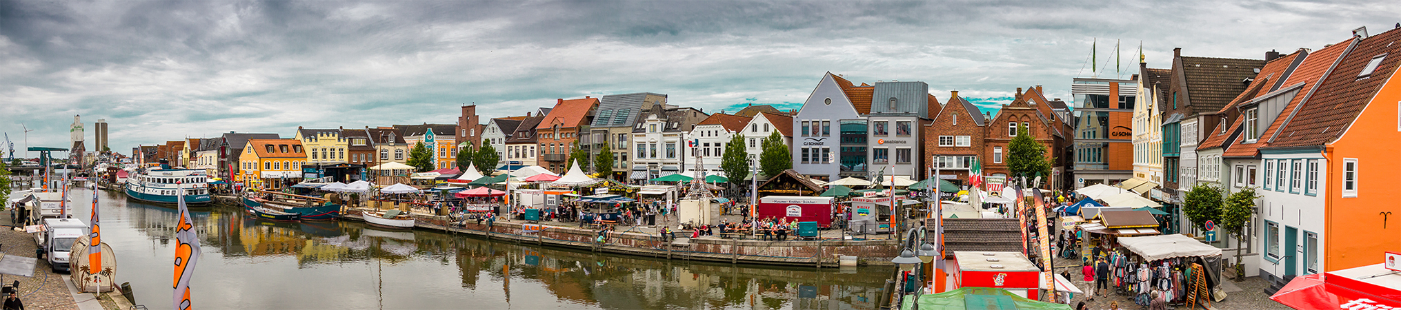 Panorama Husumer Hafenfest