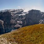 Panorama im Aufstieg zur Muttseehütte