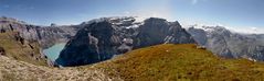 Panorama im Aufstieg zur Muttseehütte